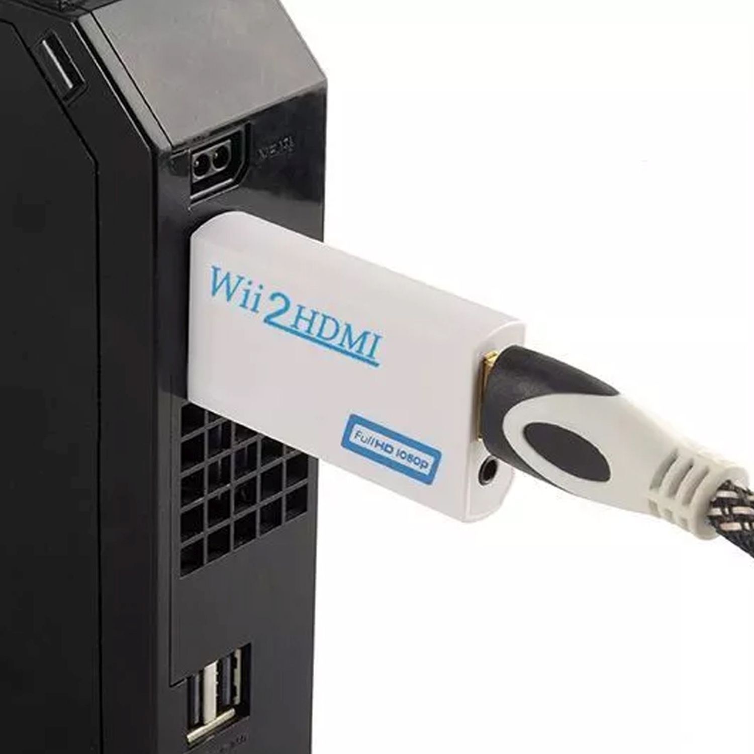 Adaptor consola Nintendo HDMI AUX la Wii, Full HD 1080p, Wii2HDMI