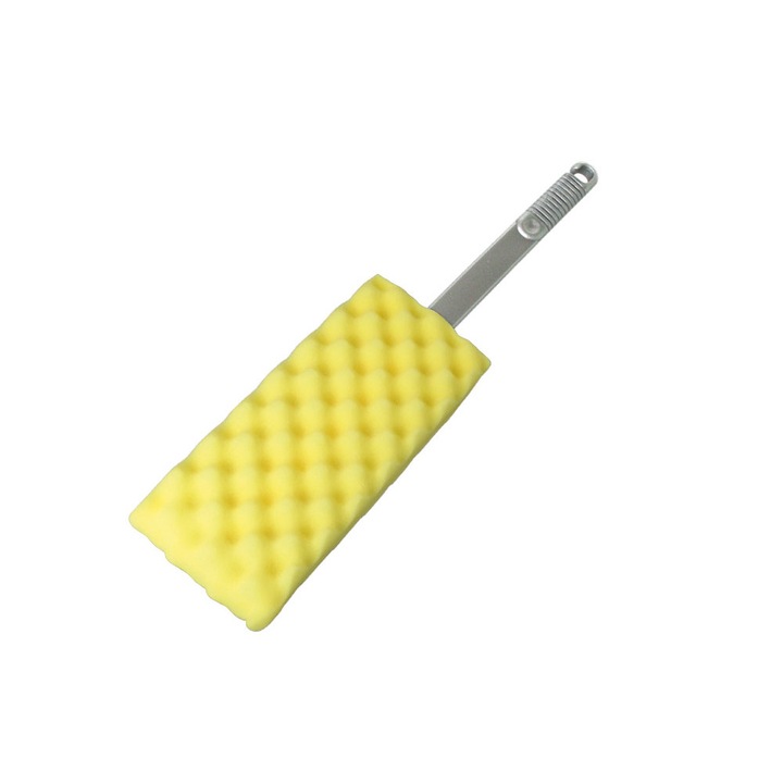 Buret pentru spate, cu maner din plastic, 45x10x4 cm, Rival