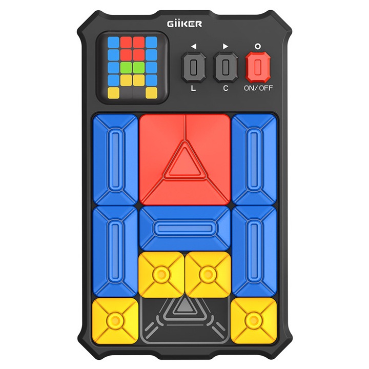 Пъзел GiiKER Super Slide Puzzle Game, Над 500 дейности, Развитие на пространствено мислене и въображение