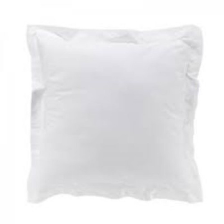 Set 4 fete de perna 70x70 cm bumbac ranforce alb