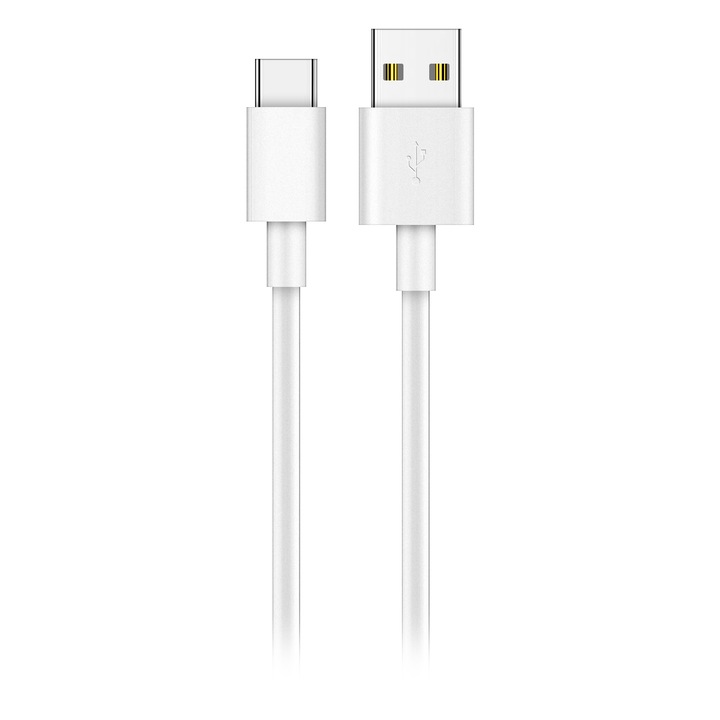 USB-A - USB-C adat- és töltőkábel Huawei AP51, 18W, 1m, Fehér