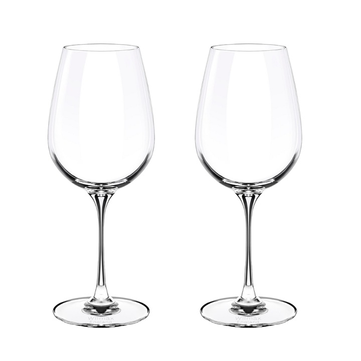 2db borospohár készlet, WILMAX, 470 ml, Pohár