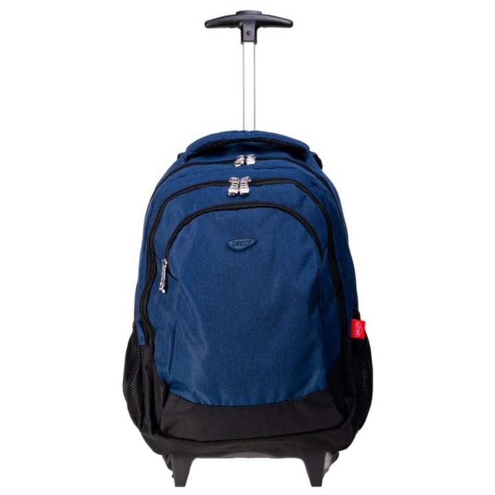 Daco hátizsák, méretek 44x31x16 cm, pántok állítható szivaccsal, poliészter anyag, sötétkék színű