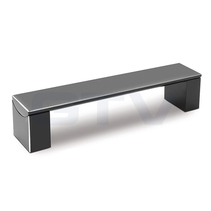 Maner pentru mobila ARES, negru mat, 160 mm