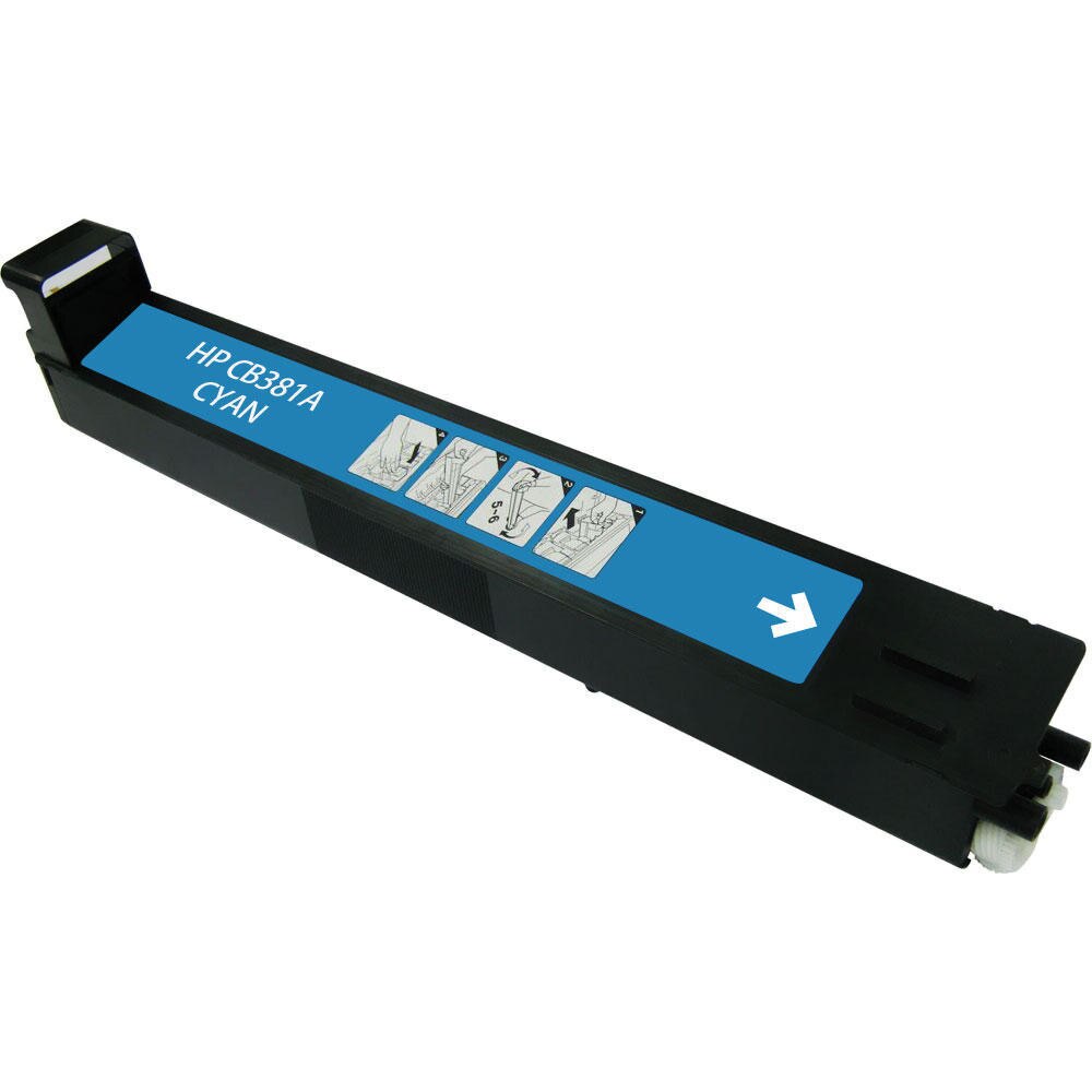 Cartus toner compatibil HP - CB381A - Cyan (21000 pagini)