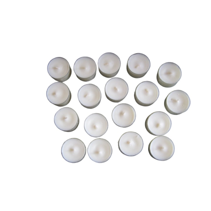 Set 18 candele Diana candles, 3.8 x 2.5 cm, ceara naturala