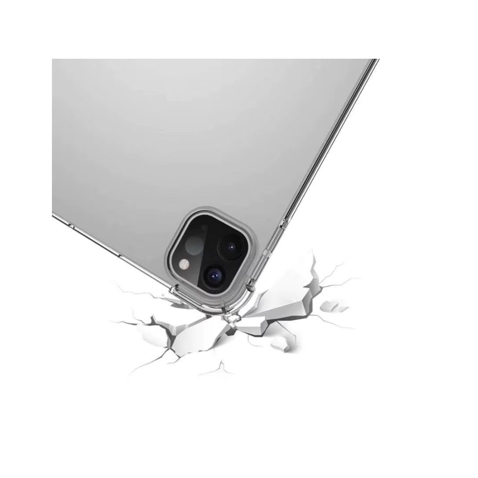 Husa de protectie pentru tableta, compatibila cu Huawei MediaPad M6, 10.8", silicon, Transparent