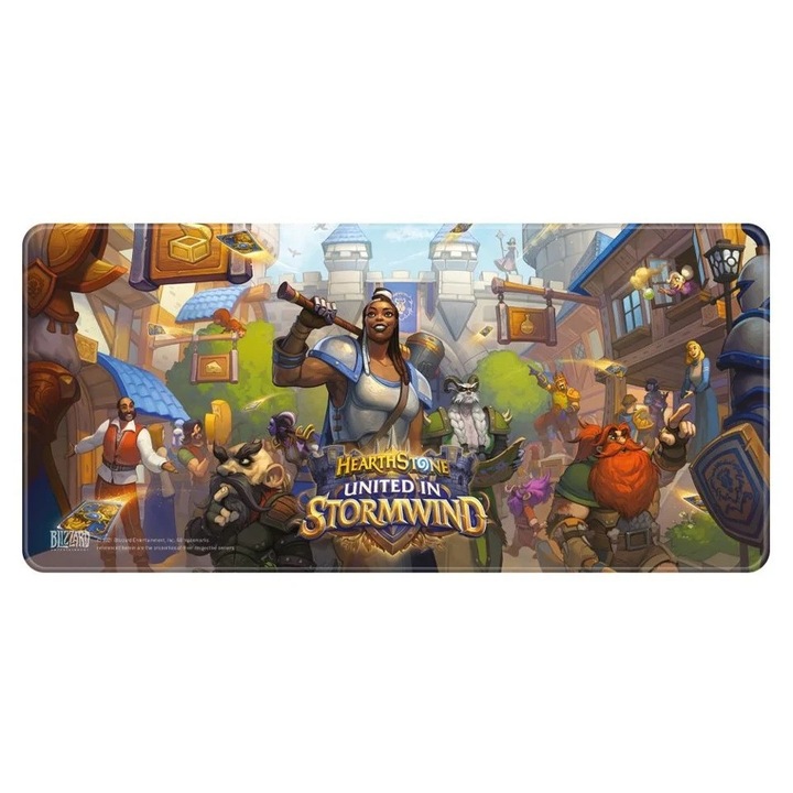 Mouse Pad Hearthstone XL, 900 x 420 x 4 mm - United in Stormwind