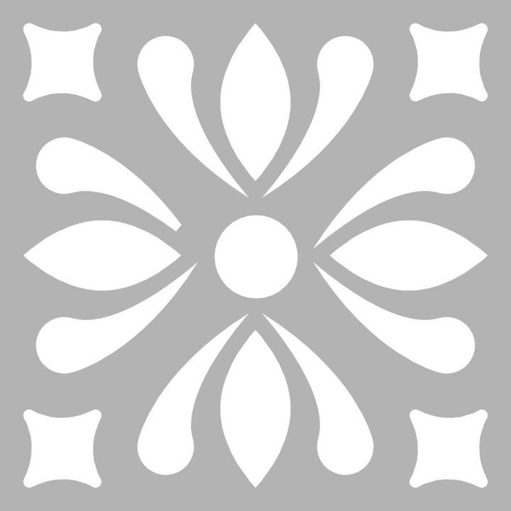 Sablon Refolosibil SGF05 - Dimensiune: 59x59cm, grosime 0.5mm