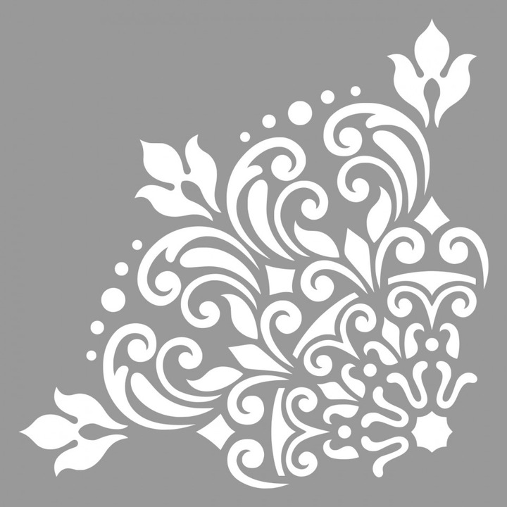 Sablon Refolosibil Mandala SOUL diametru 100cm, Grosime: 0.5mm