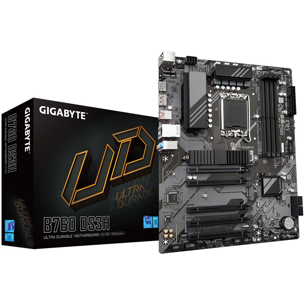 Placa de baza Gigabyte B760 DS3H DDR5, Socket 1700