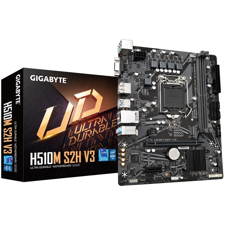 Дънна платка Gigabyte H510M S2H V3, Socket 1200