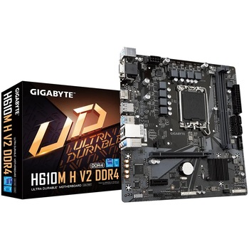 Placa de baza Gigabyte H610M H V2 DDR4, Socket 1700