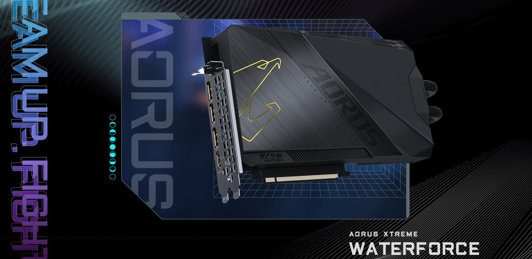 グラフィックボード・グラボ・ビデオカード AORUS GeForce RTX 4090 XTREME WATERFORCE Placa video Gigabyte AORUS GeForce RTX 4090 XTREME