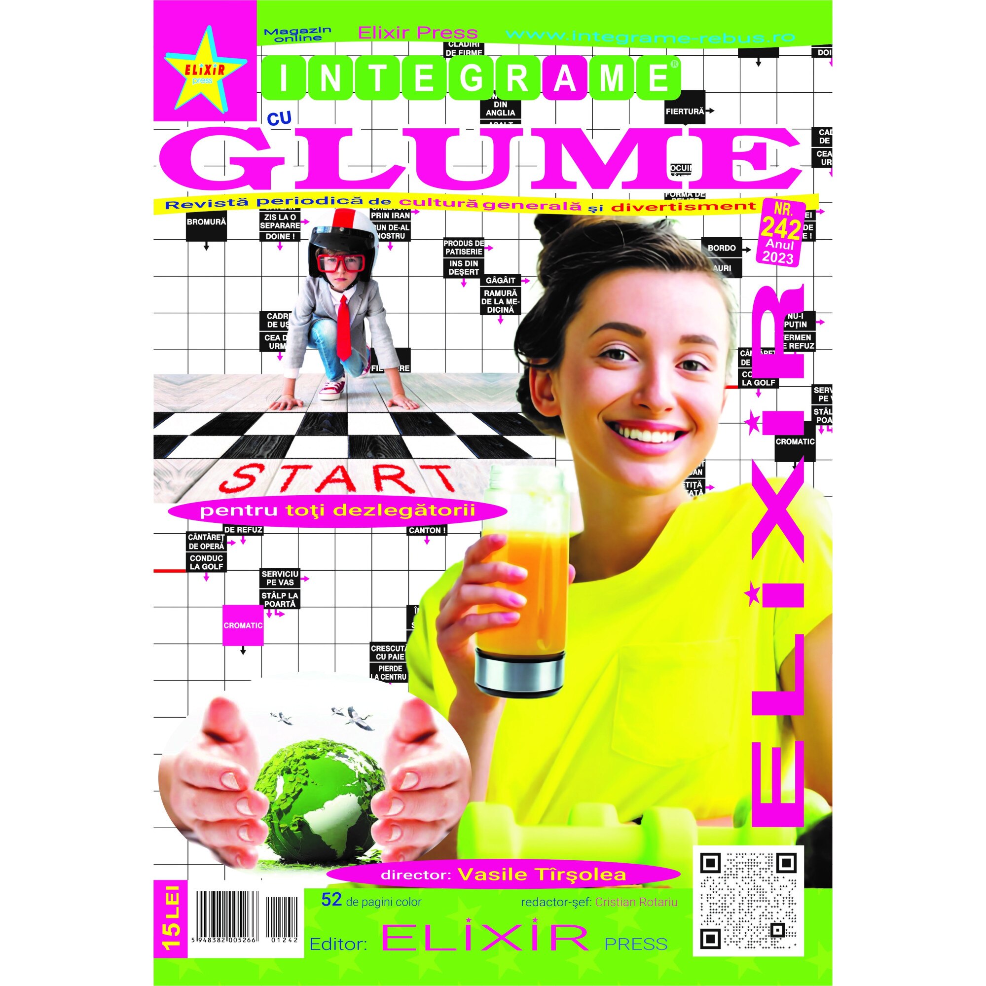Integrama cu glume nr 242, 52 pagini - eMAG.ro