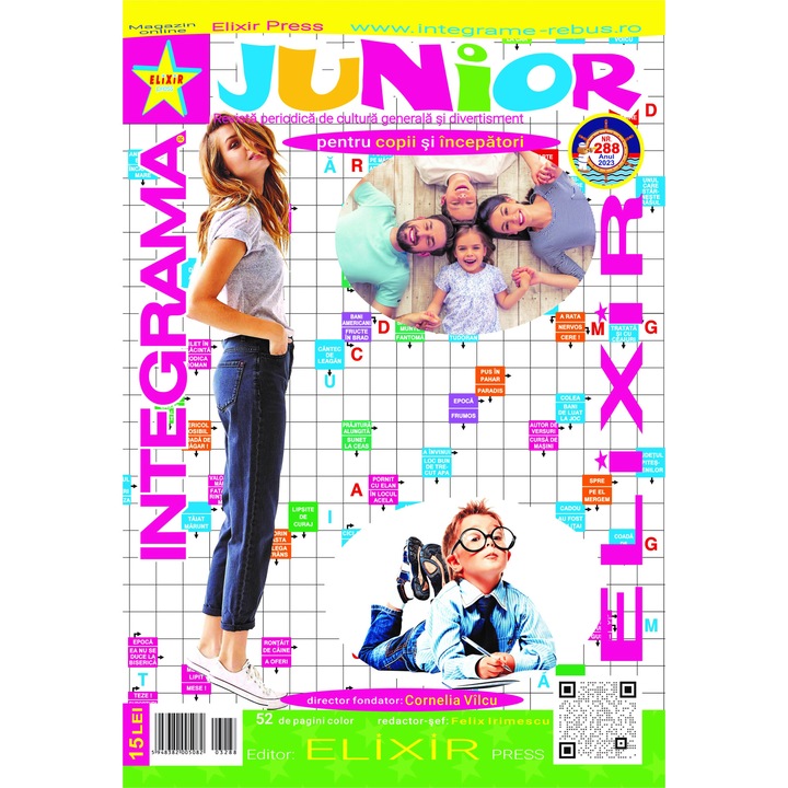 Integrama junior nr 288, 52 pagini