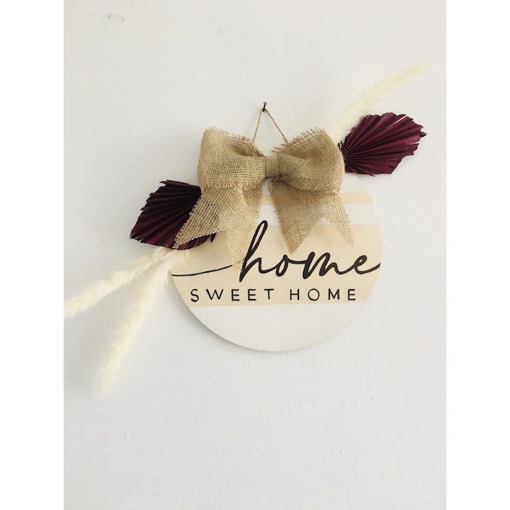 Coronita usa "home sweet home", 30 cm