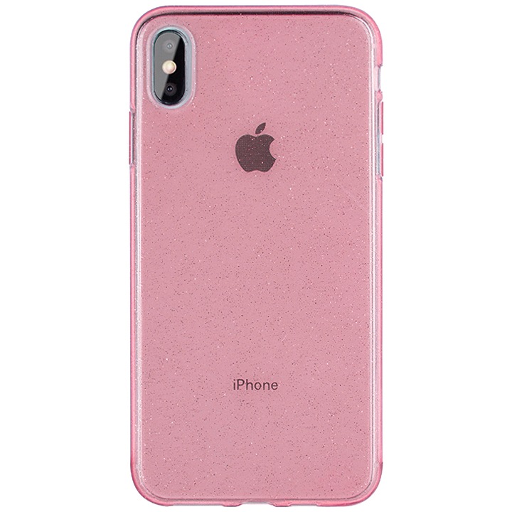 Кейс за Huawei Y9 (2019), OEM, Crystal Glitter, Pink