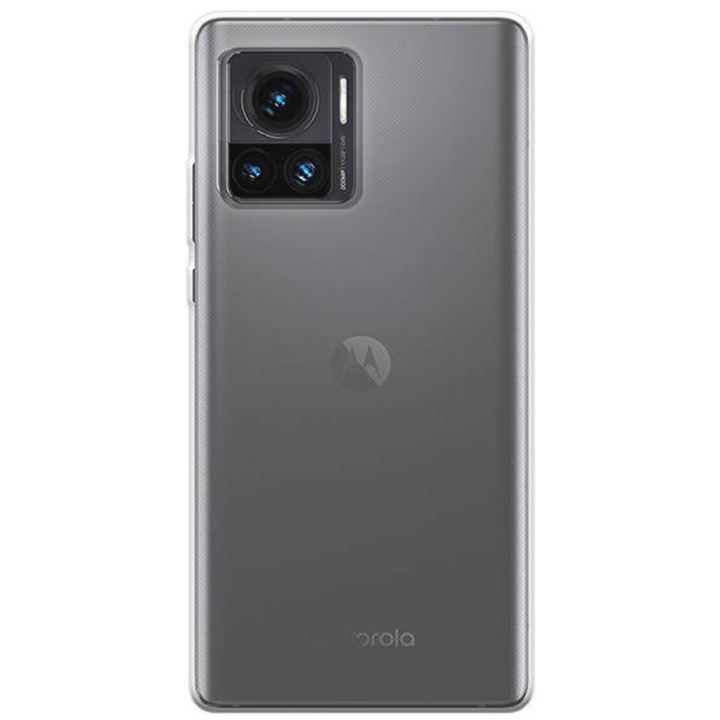 Motorola Edge 30 Ultra / Moto X30 Pro-val kompatibilis átlátszó tok, vékony illeszkedés, csúszásgátló, minimalista kialakítás, 1 mm