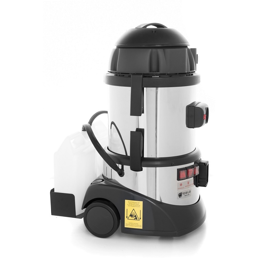 Aspirator cu abur, Aeolus Eolo Home & Professional, Inox, 20 l, Argintiu/Negru