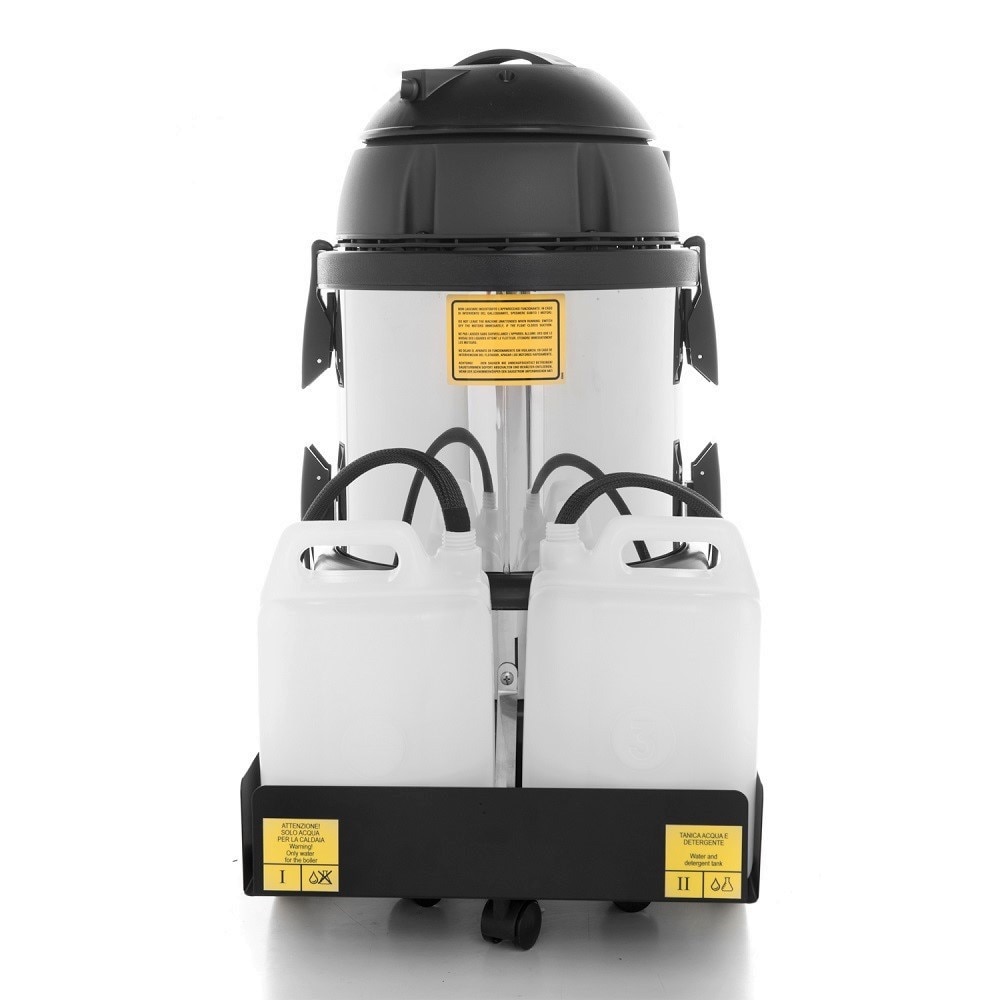 Aspirator cu abur, Aeolus Eolo Home & Professional, Inox, 20 l, Argintiu/Negru