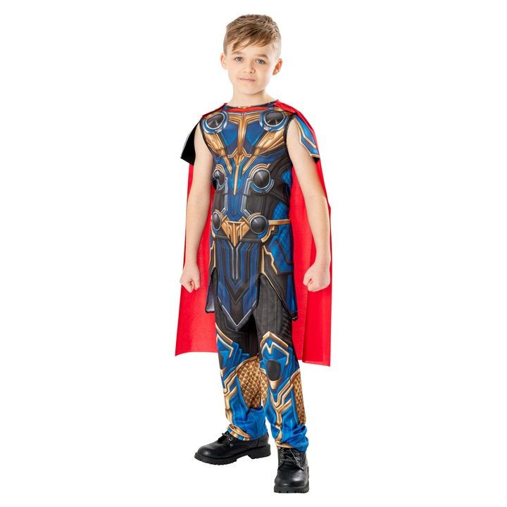 Costum Thor Love and Thunder pentru copii, 7 - 8 ani 128 cm