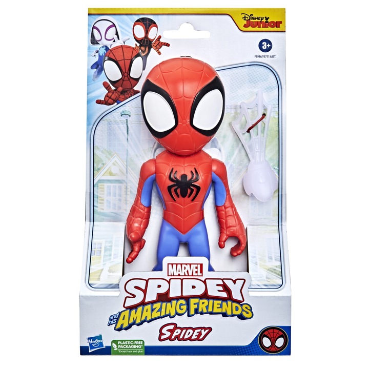 Фигурка Marvel Spidey and his Amazing Friends - Spidey, 22,8 см