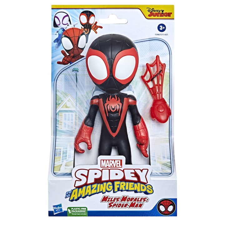 Фигурка Marvel Spidey and his Amazing Friends - Miles Morales, 22,8 см
