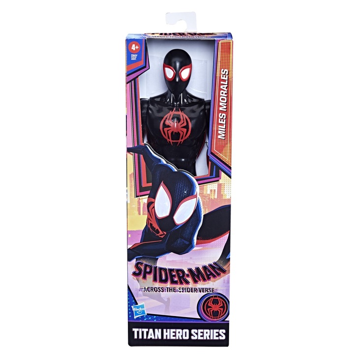 Фигурка Spider-Man Across the Spider Verse - Titan Hero Series: Miles Morales, 30 см