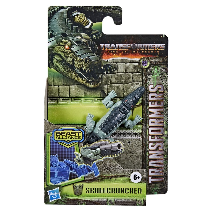 Figurina Transformers Beast Alliance - Skullcruncher, 7.5 cm