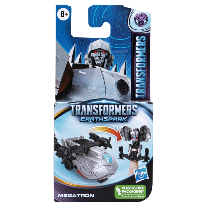 Figurina Transformers Earthspark - Megatron, 6.5 cm