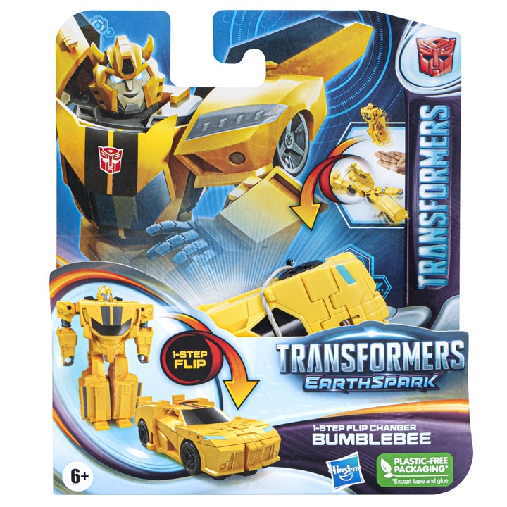 Figurina Transformers Earthspark - Bumblebee, 6 cm