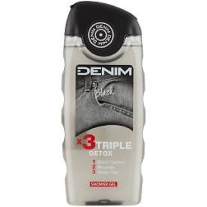 Denim 400ml black tusfürdő