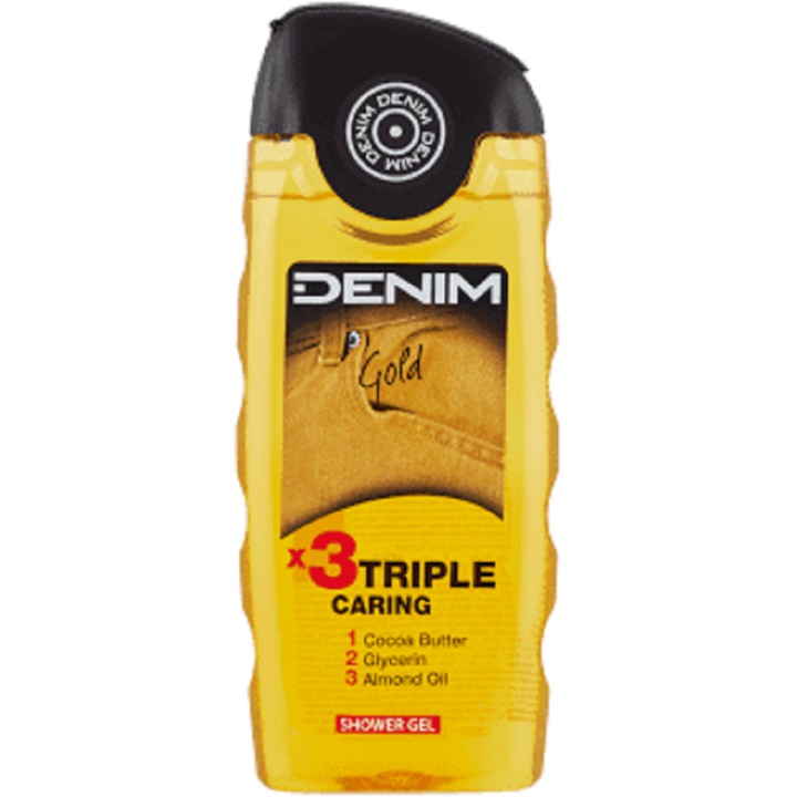 Denim 400ml gold tusfürdő