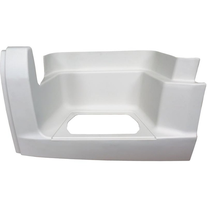 Степенка, Lamiro, Лява, Пластмаса, За DAF CF, Бяла