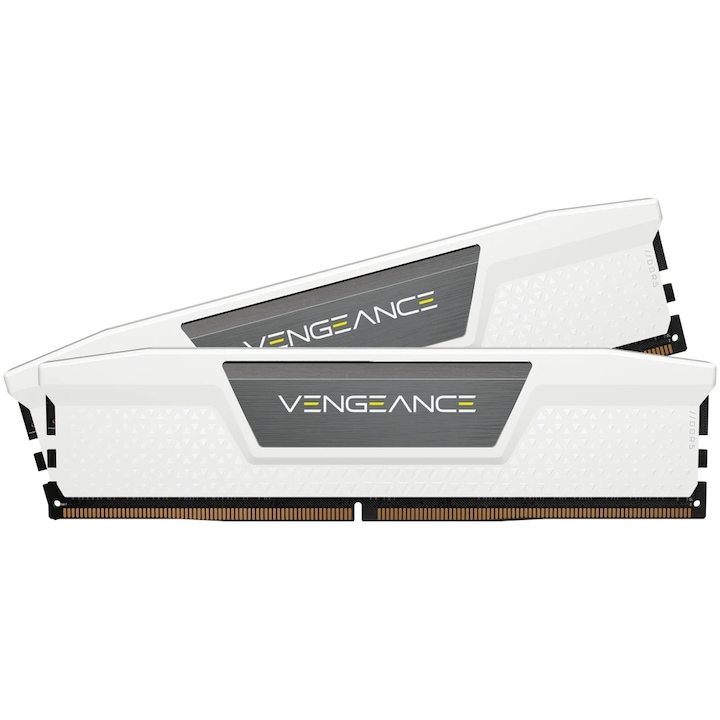 Памет Corsair Vengeance Std PMIC, XMP 3.0 White Heatspreader, 32GB (2x16GB), DDR5, 5200MT/s, CL 40
