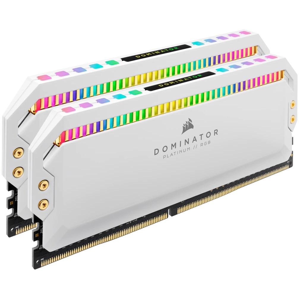 Memorie Corsair DOMINATOR PLATINUM XMP 2.0 White Heatspreaders