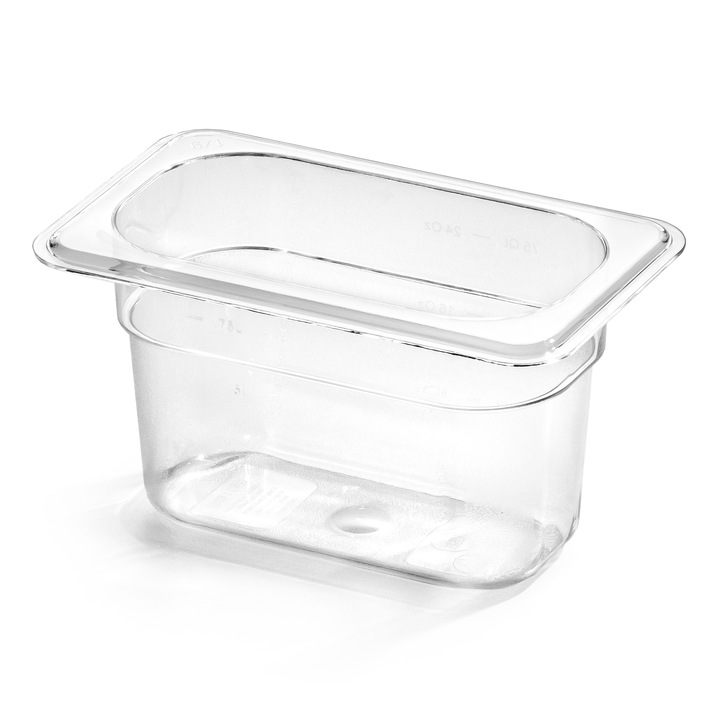 Контейнер GN 1/9 от поликарбонат, Forgast, дълбочина 10 см