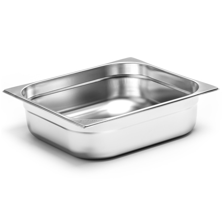 Контейнер GN 2/3 от неръждаема стомана, Forgast, дълбочина 10 см