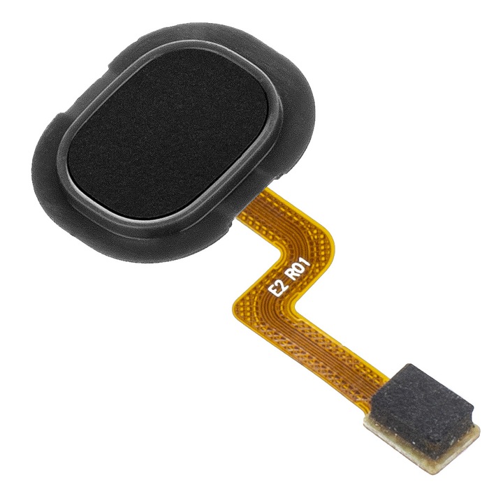 Сензор за пръстови отпечатъци Samsung Galaxy A21s A217, с лента, Черен, Service Pack GH96-13463A