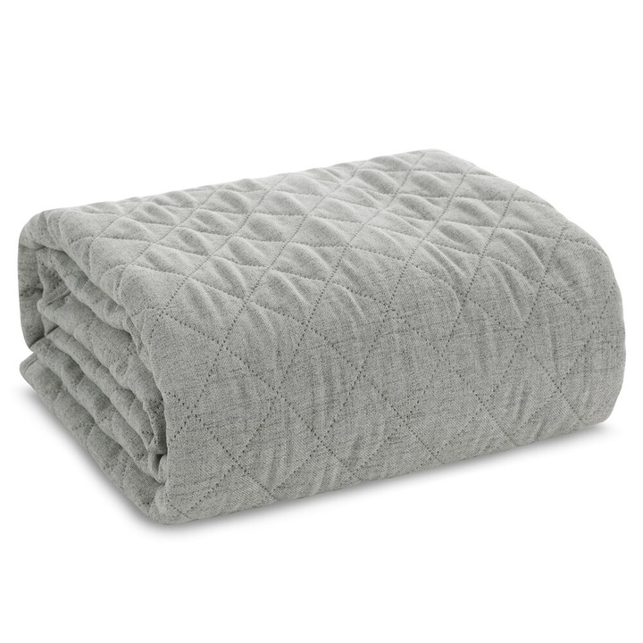 Cuvertura decorativa LEN 70x160 din otel matlasata cu model geometric