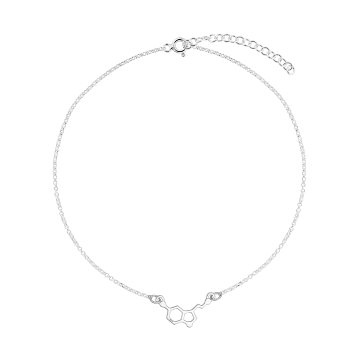 Bratara din argint, serotonina, Argintiu