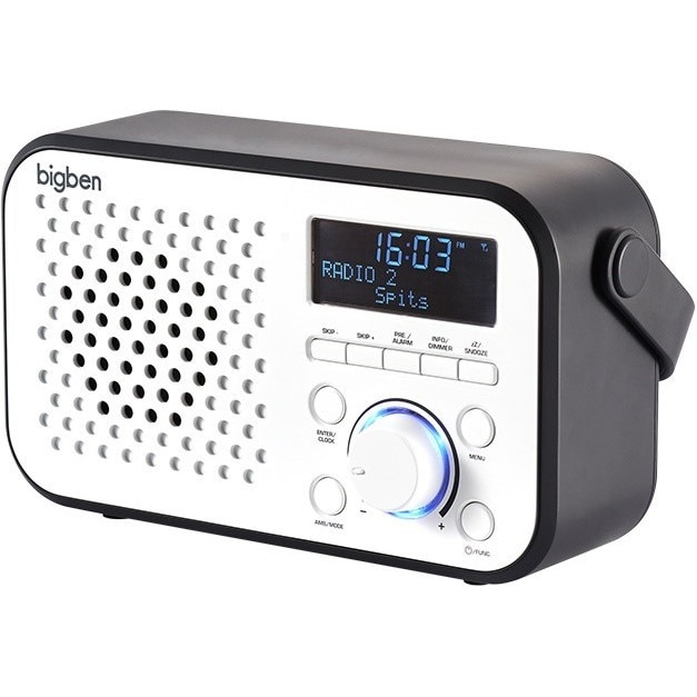 Radio portabil cu tuner digital, BigBen, FM/DAB+, Cablu auxiliar