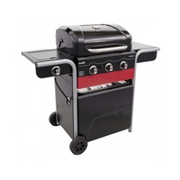 Gratar pe gaz si carbuni hibrid Char-Broil Gas2Coal 330 cu 3 arzatoare 140723