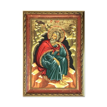 Tablou Decorativ cu Rama tip Icoana Sf Ilie, 37 x 52 cm Tablou Decorativ cu Rama tip Icoana Sf Ilie, 37 x 52 cm