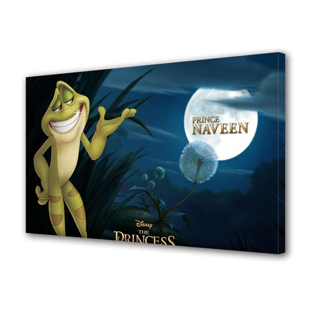Tablou Canvas Pentru Copii Animatie Printesa Si Broasca Printul