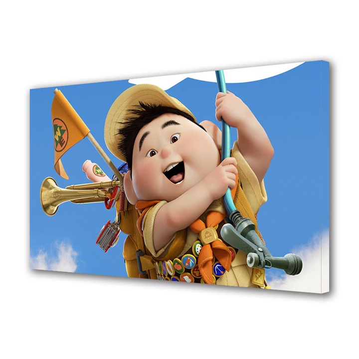 Tablou Canvas Luminos in intuneric VarioView LED Animatie pentru copii Filmul Up , 50 x 70 cm