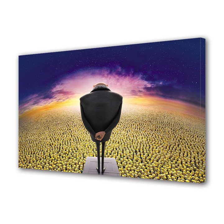 Tablou canvas pentru copii Animatie Minionii , 40 x 60 cm