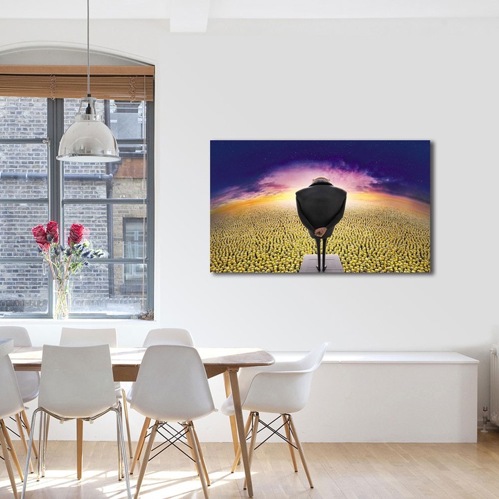 Tablou canvas pentru copii Animatie Minionii , 40 x 60 cm