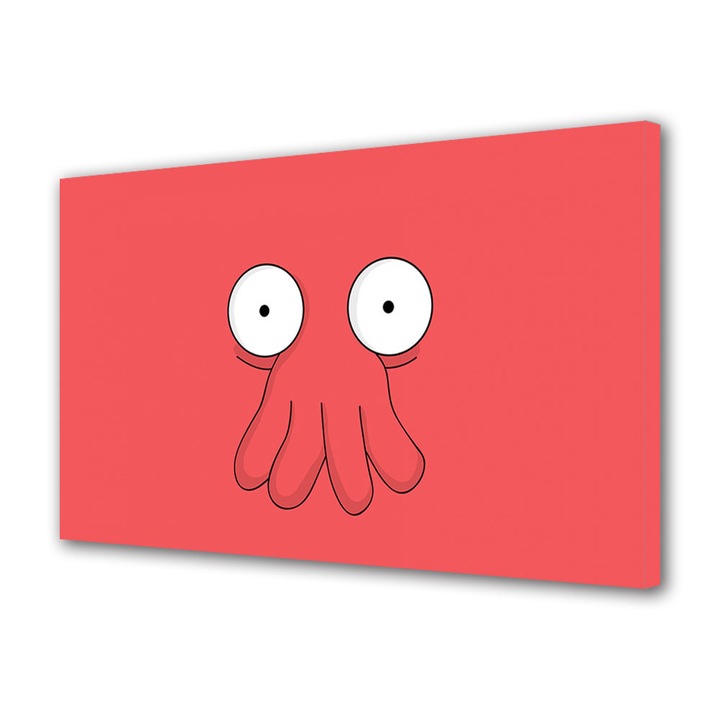 Tablou canvas pentru copii Animatie Futurama Zoidberg , 80 x 140 cm